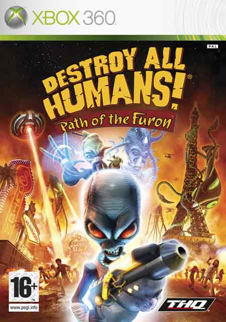Poster Destroy All Humans! 1: Path of the Furon